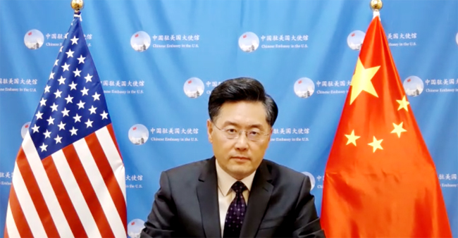 Ambassador condemns ‘slinging mud’ and ‘rumors’ about China
