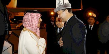 Saudi FM arrives in Kyrgyzstan