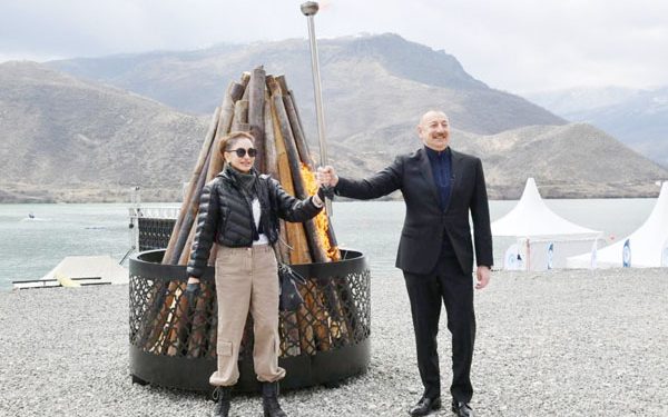 President congratulates Azerbaijani people from Sugovushan