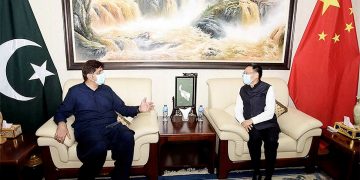 CM Punjab Syed Murad Ali Shah is briefing the Chinese  Consul General