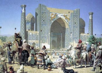 Samarkand in the eye of a Castilian