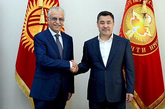 President Sadyr Zhaparov meets with AFC President