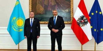 Kazakh FM meets with Federal Chancellor of Austria