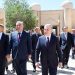 Uzbek, Tajik Presidents visit  the Ichan-Kala complex in Khiva