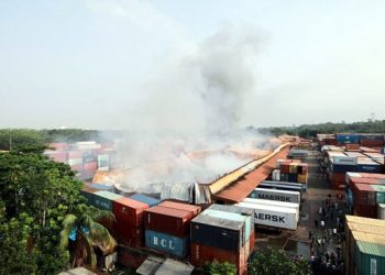 Deadly Bangladesh  container depot fire brought under control