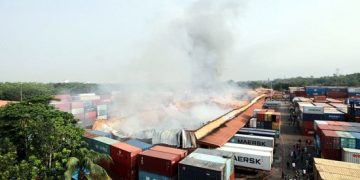 Deadly Bangladesh  container depot fire brought under control