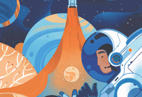 China flies high on space science