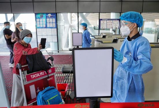 Quarantine  time shortened for in bound travelers