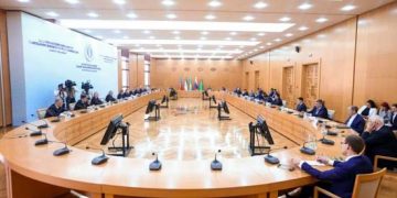 Foreign Ministers  of Caspian Countries  Discuss Documents  of Ashgabat Summit