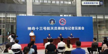 Shenzhou-13 crew holds first press conference since return from space
