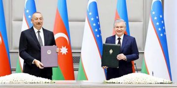Uzbek, Azerbaijani Presidents noted key areas of cooperation