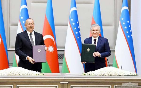 Uzbek, Azerbaijani Presidents noted key areas of cooperation
