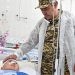 Kyrgyz President visits  border guards who were injured during border conflict