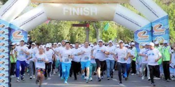 Yangi Nafas  sports race takes  place in Uzbekistan