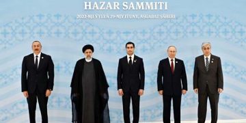Sixth summit of presidents of Caspian littoral states kicks off in Ashgabat