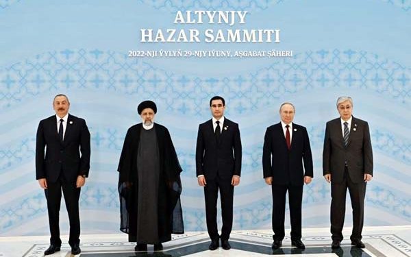 Sixth summit of presidents of Caspian littoral states kicks off in Ashgabat