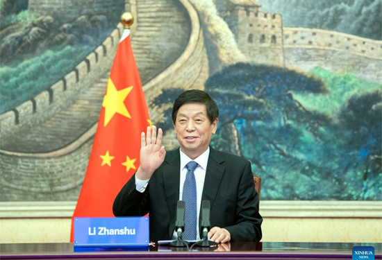 China’s top legislator calls for enhanced parliamentary exchanges with Bangladesh