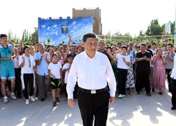 Xi Jinping’s inspection tour of Xinjiang