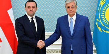 Kazakh President, Georgian PM meet in Nur-Sultan