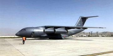 A tale of two planes: Sorrow and hope over Kabul International Airport