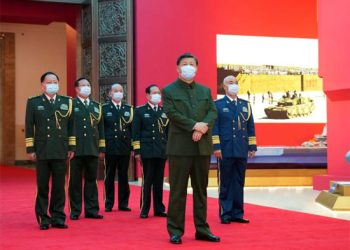 Xi stresses  Persistent efforts to reach PLA centenary goals