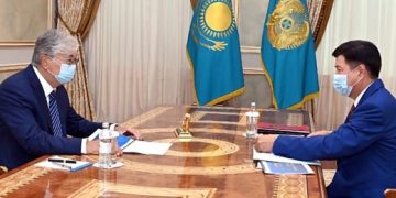 President Tokayev receives Supreme Court Chairman Zhakip Assanov