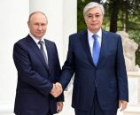 Kazakh President satisfied  with results of talks with Putin