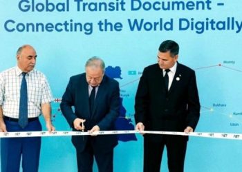 Global transit document pilot  project launched in Turkmenistan