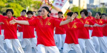 China rides on greater fitness awareness  to build a  better future