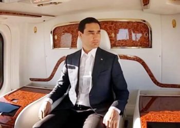 Turkmen  President inspects  progress of  Constructions  in Ashgabat