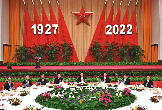 PLA aims to  become modernized, world-class military