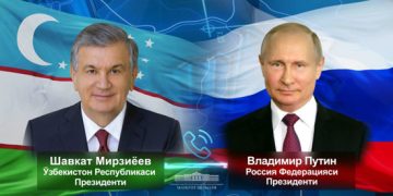 Uzbekistan, Russia Presidents discuss issues of further enhancing cooperation