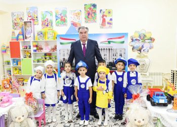 President Emomali Rahmon Opens Social Facilities in Khujand