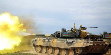 Azerbaijani team preparing for Tank Biathlon contest’s semifinal