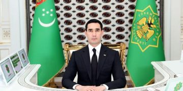 TURKMENISTAN: Naval Forces are on Guard of the Sacred  Borders of the Homeland: Serdar Berdimuhamedov