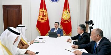 Kyrgyzstan President receives Secretary General of the Arab Gulf Cooperation Council