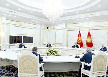 Sadyr Zhaparov meets with elders of Organization of Turkic States