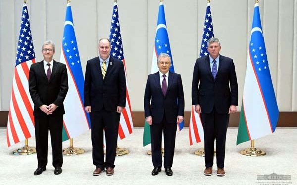 Shavkat Mirziyoyev receives delegation of U.S. Congress